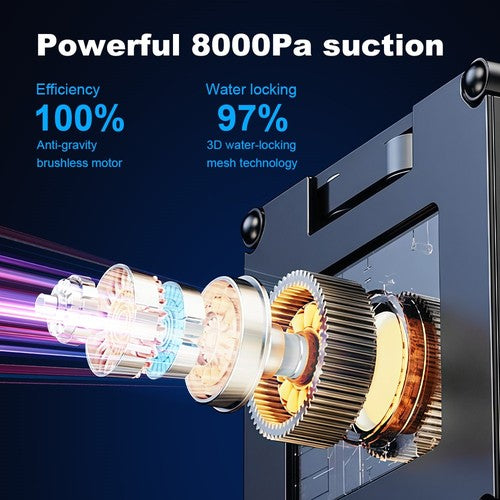 Liectroux S11 logu tīrīšanas robots, 8000Pa