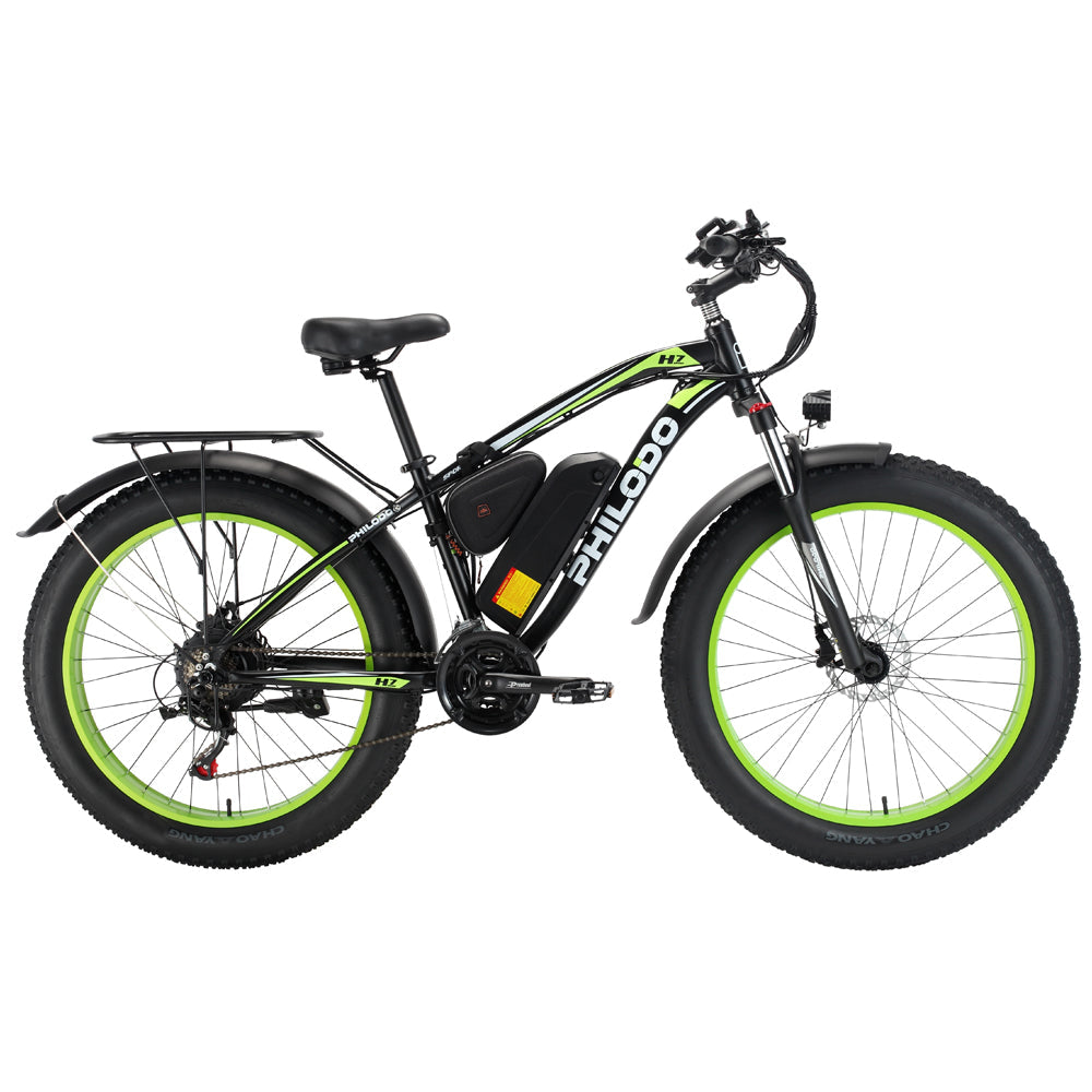 PHILODO H7 Pro elektriskais velosipēds 1000W 