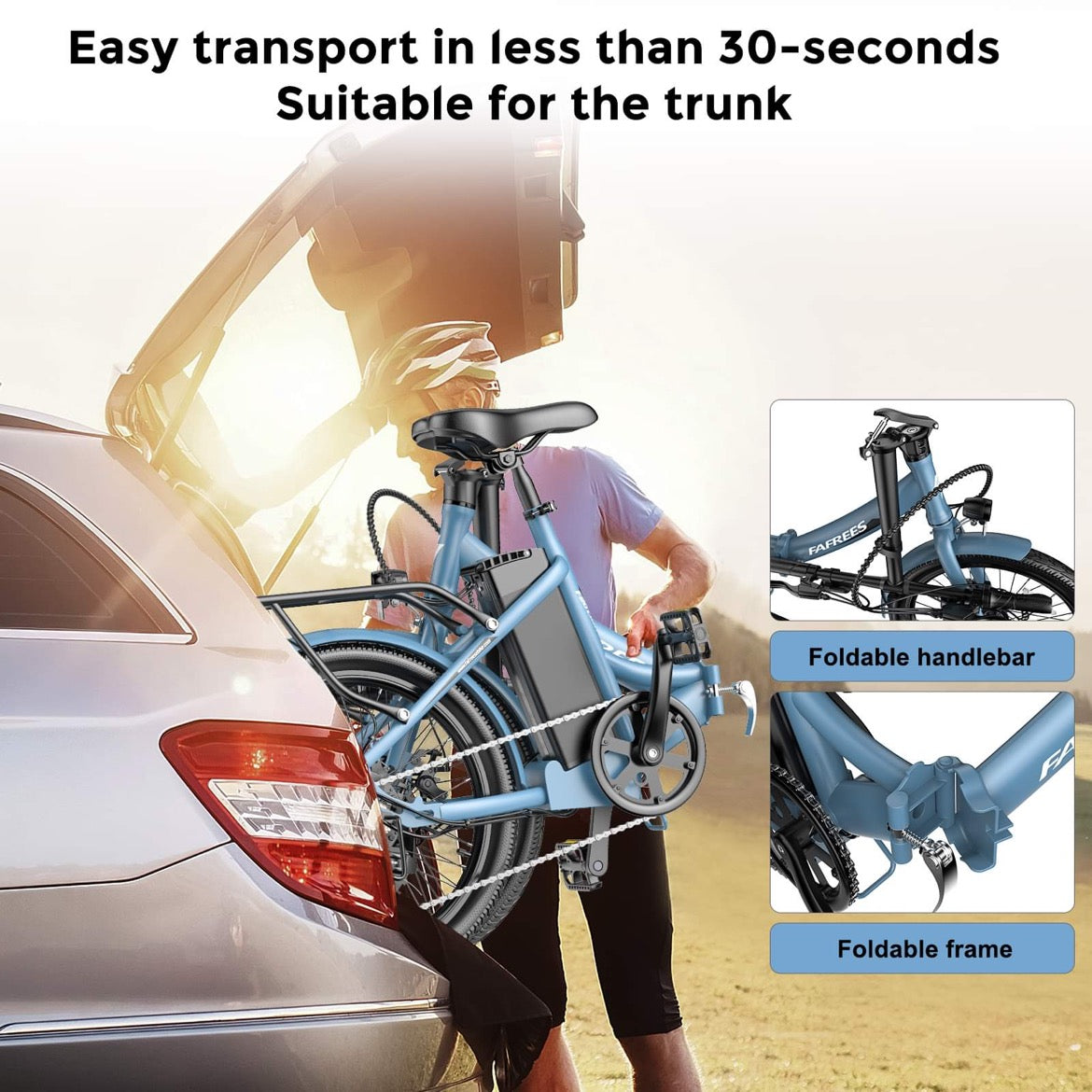 Fafrees F20 LIGHT 16.75Ah elektriskais velosipēds